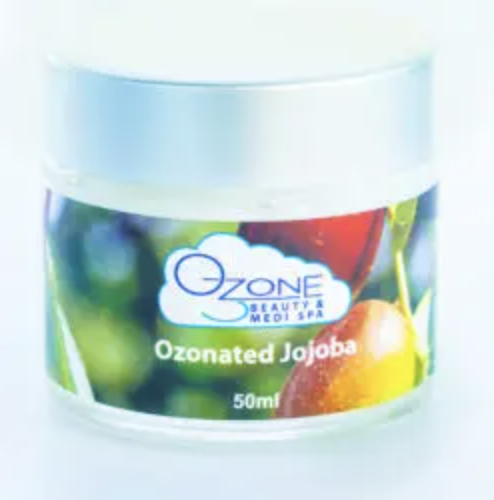 Ozonated oil ozone jojoba oil